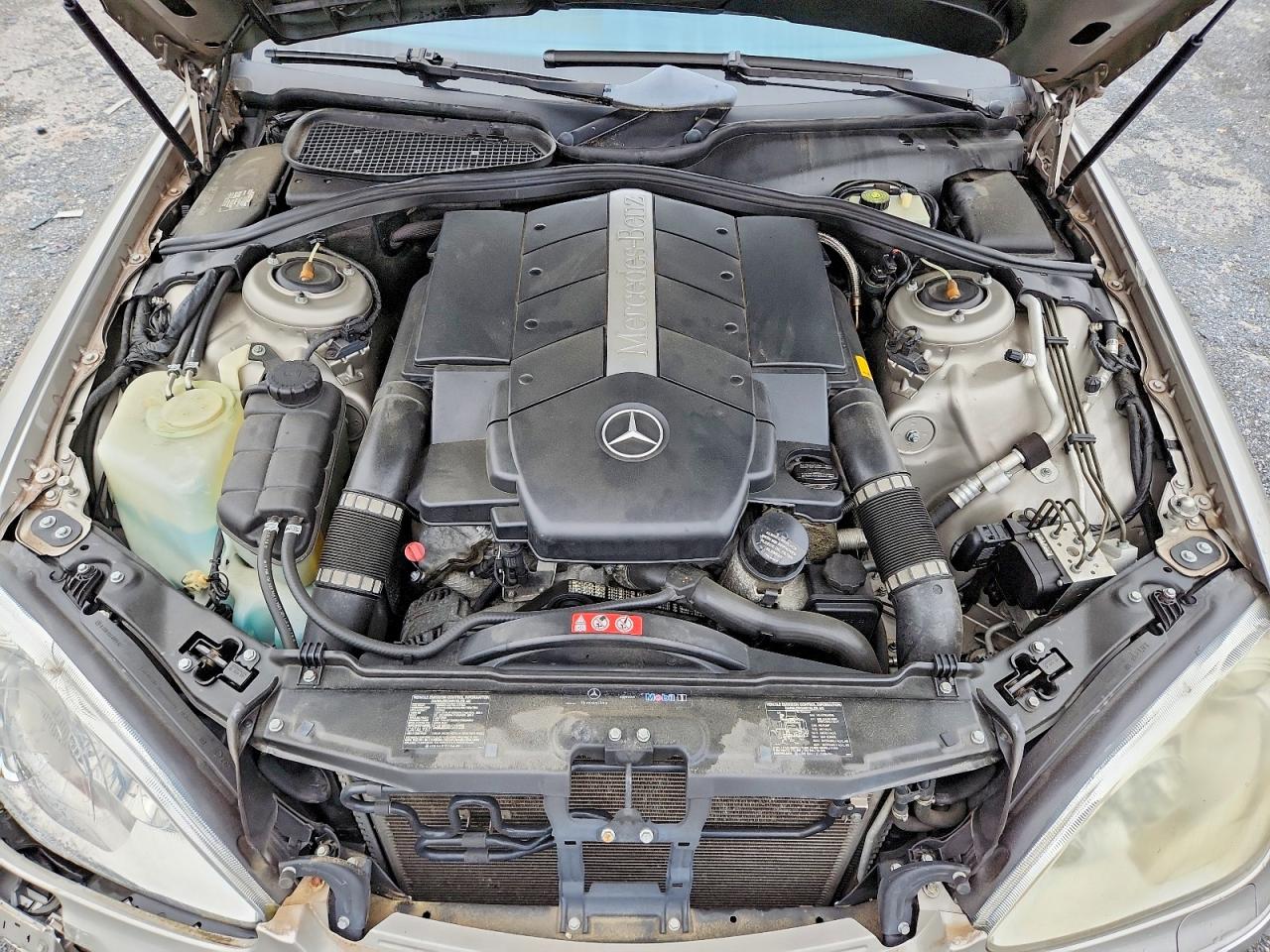 2005 Mercedes-benz S 430 4matic Tan vin: WDBNG83J05A456326