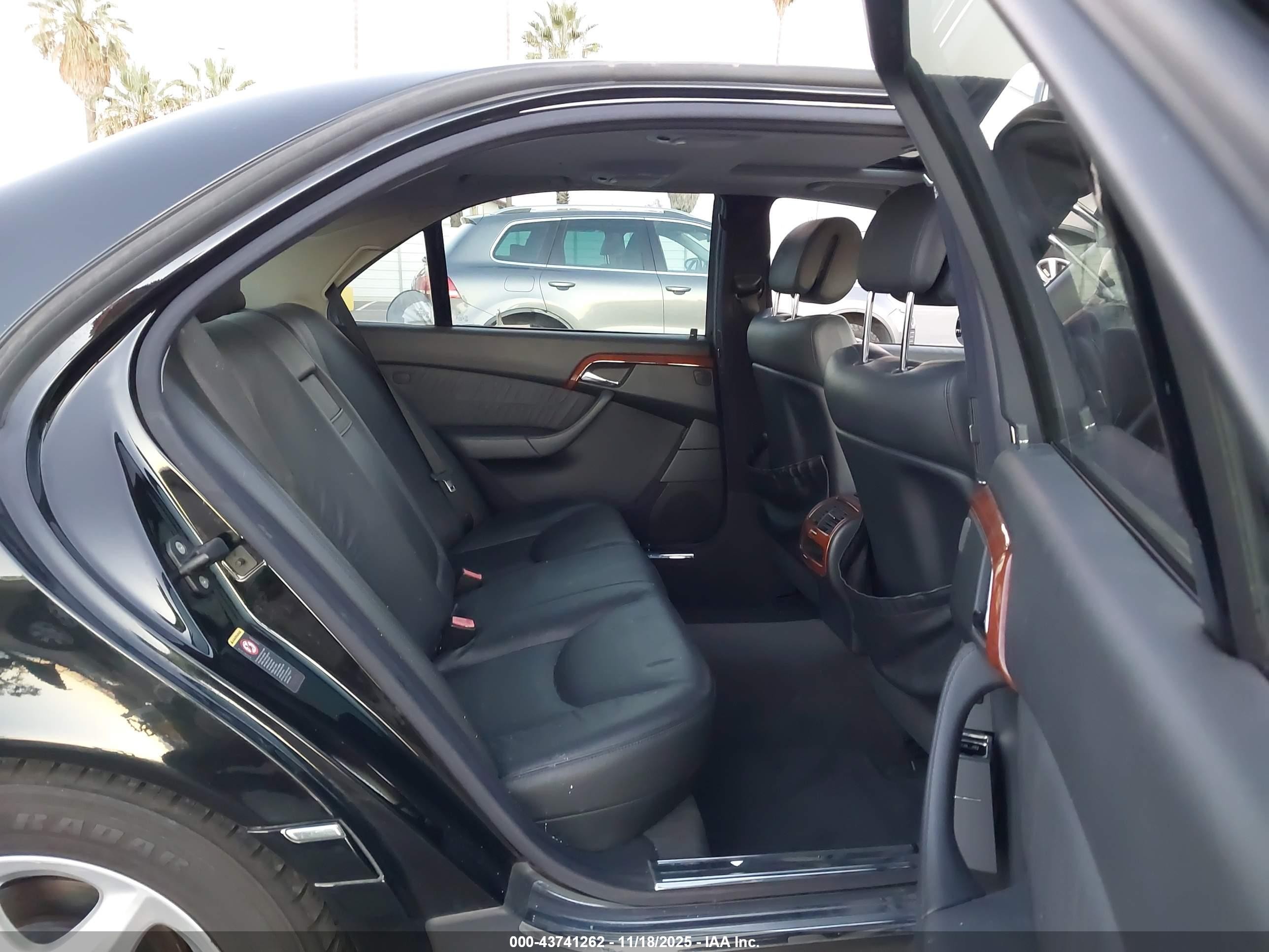 2006 Mercedes-benz S 430 4matic Черный vin: WDBNG83J06A480840