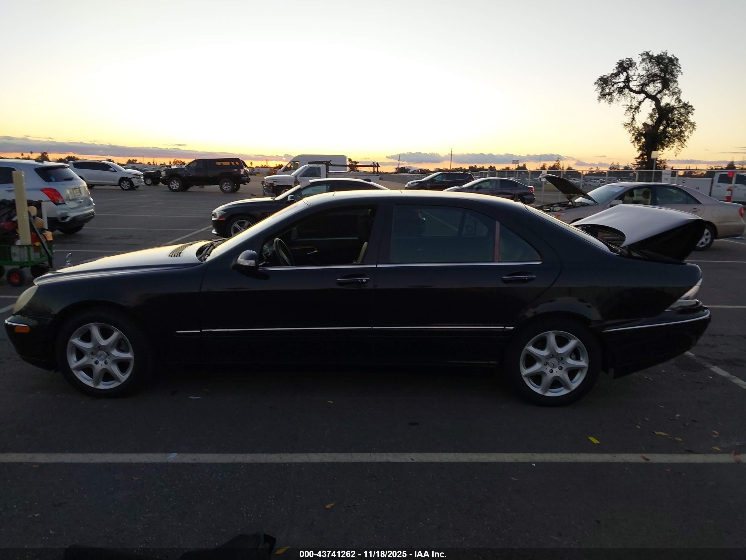 2006 Mercedes-benz S 430 4matic Черный vin: WDBNG83J06A480840