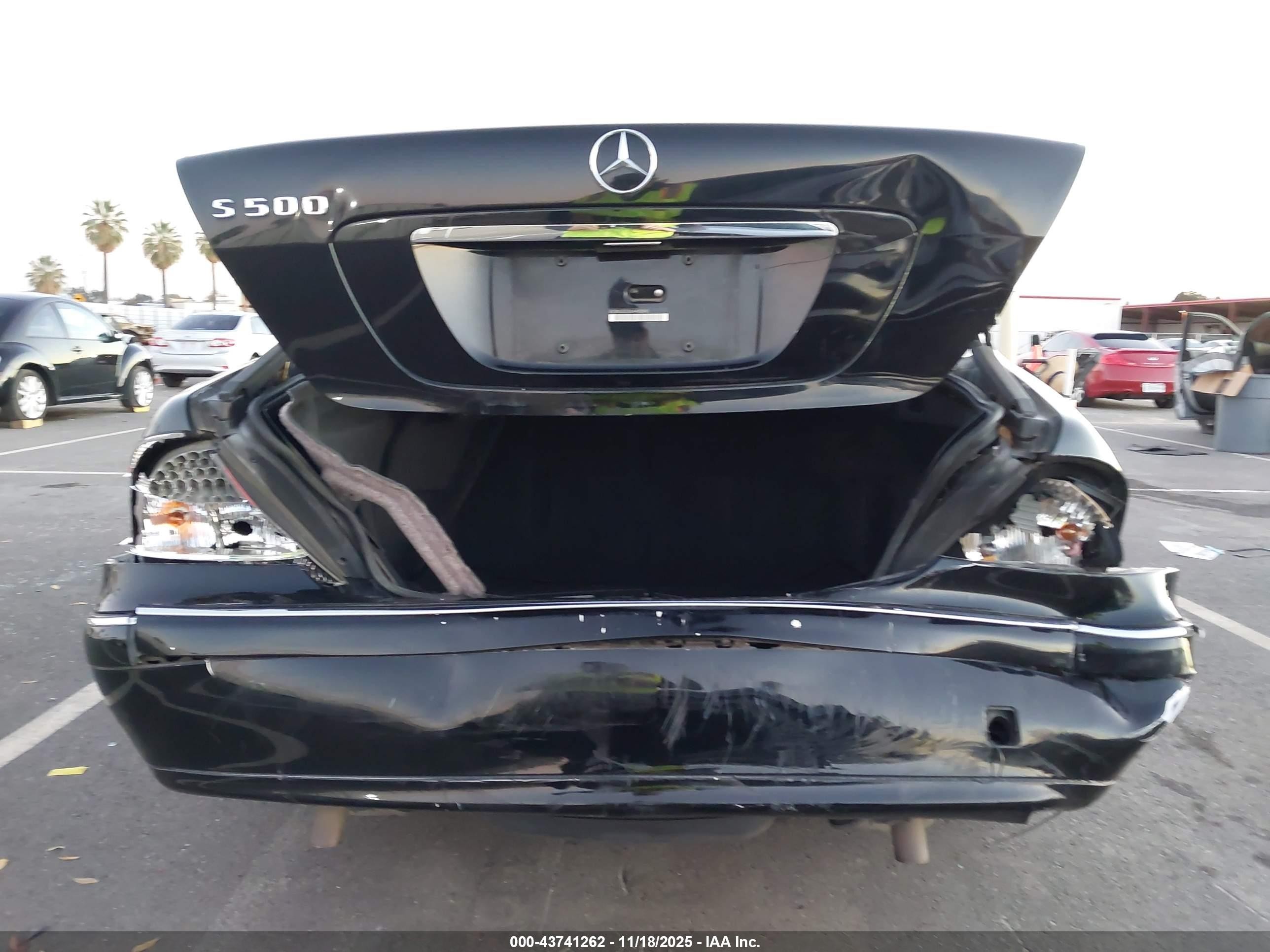 2006 Mercedes-benz S 430 4matic Черный vin: WDBNG83J06A480840