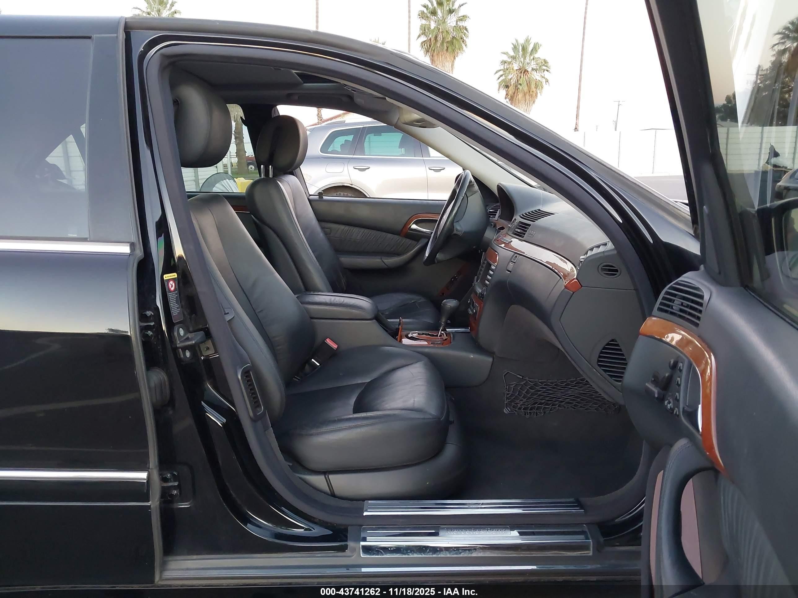 2006 Mercedes-benz S 430 4matic Черный vin: WDBNG83J06A480840