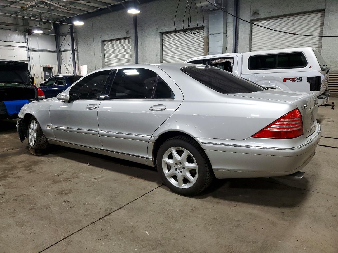 2003 Mercedes-benz S 430 4matic Silver vin: WDBNG83J13A353557