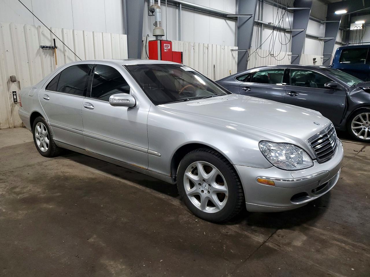 2003 Mercedes-benz S 430 4matic Silver vin: WDBNG83J13A353557