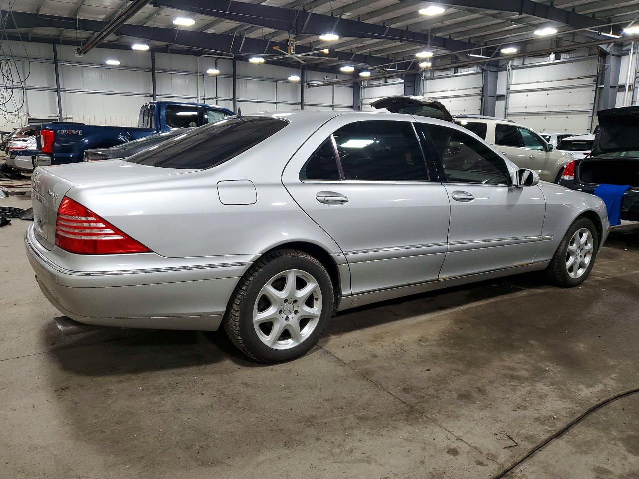 2003 Mercedes-benz S 430 4matic Silver vin: WDBNG83J13A353557