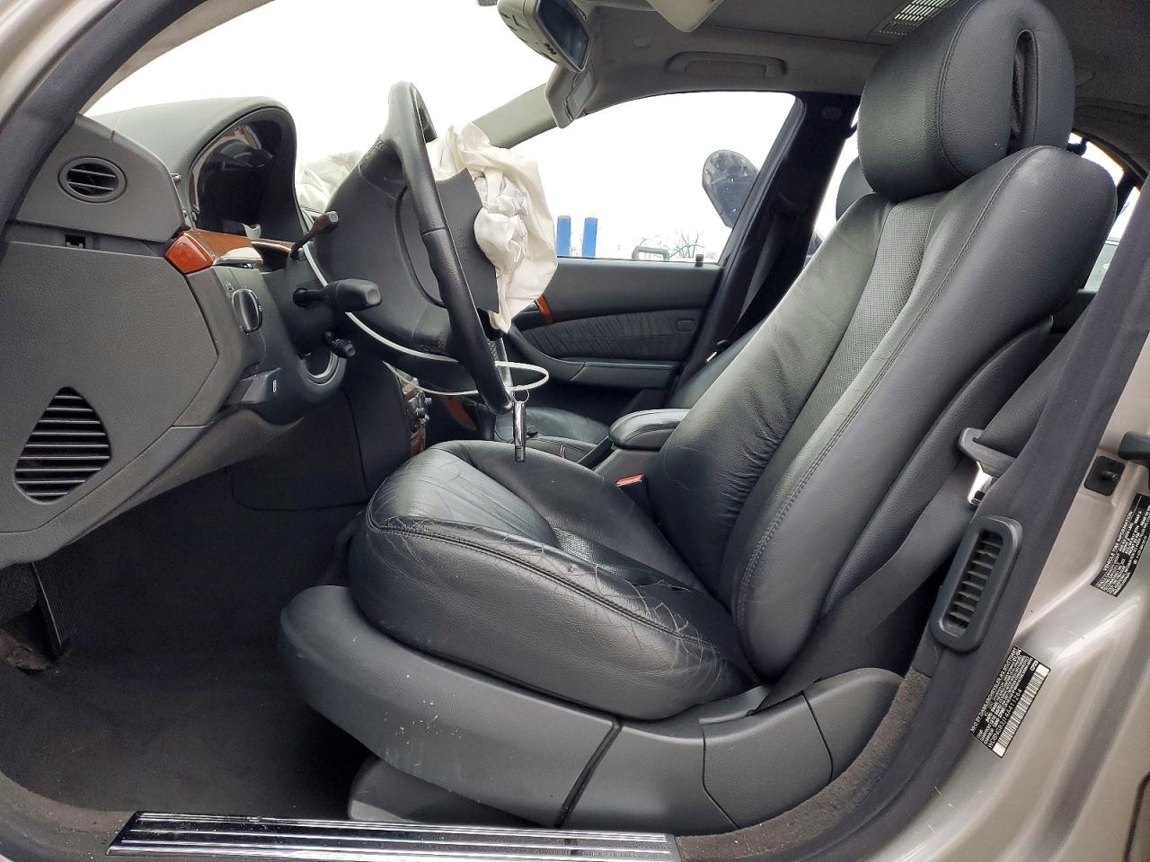 2004 Mercedes-benz S 430 4matic Бежевый vin: WDBNG83J14A411264