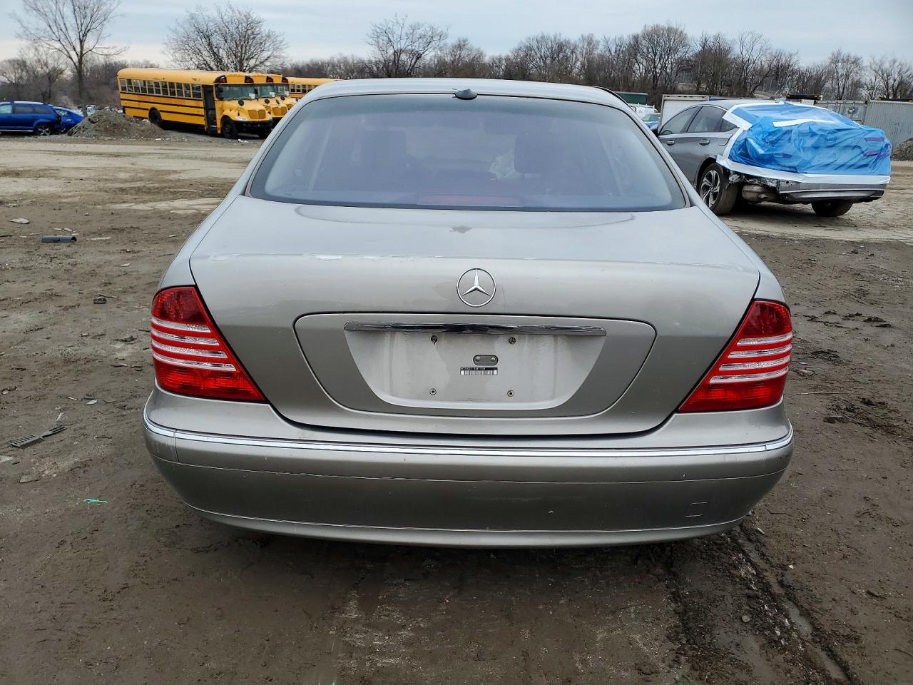 2004 Mercedes-benz S 430 4matic Бежевый vin: WDBNG83J14A411264