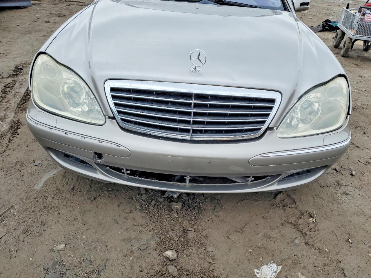 2004 Mercedes-benz S 430 4matic Бежевый vin: WDBNG83J14A411264