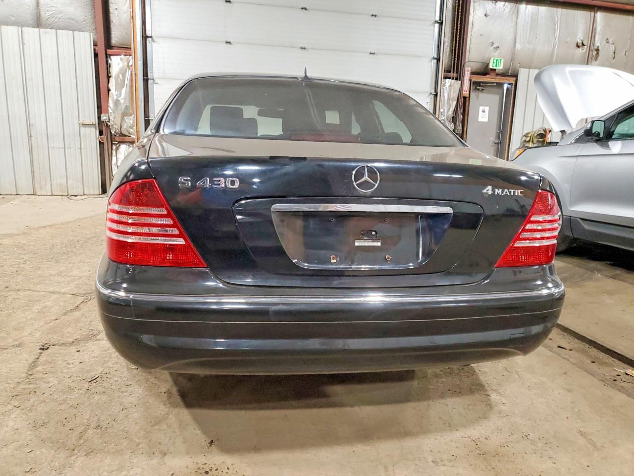 2004 Mercedes-benz S 430 4matic Черный vin: WDBNG83J14A427691