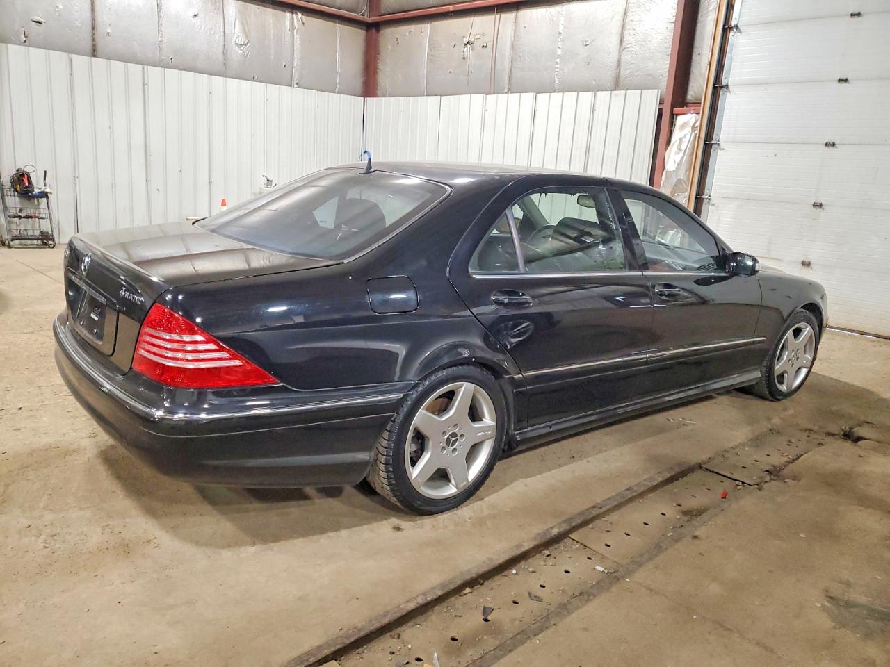2004 Mercedes-benz S 430 4matic Черный vin: WDBNG83J14A427691
