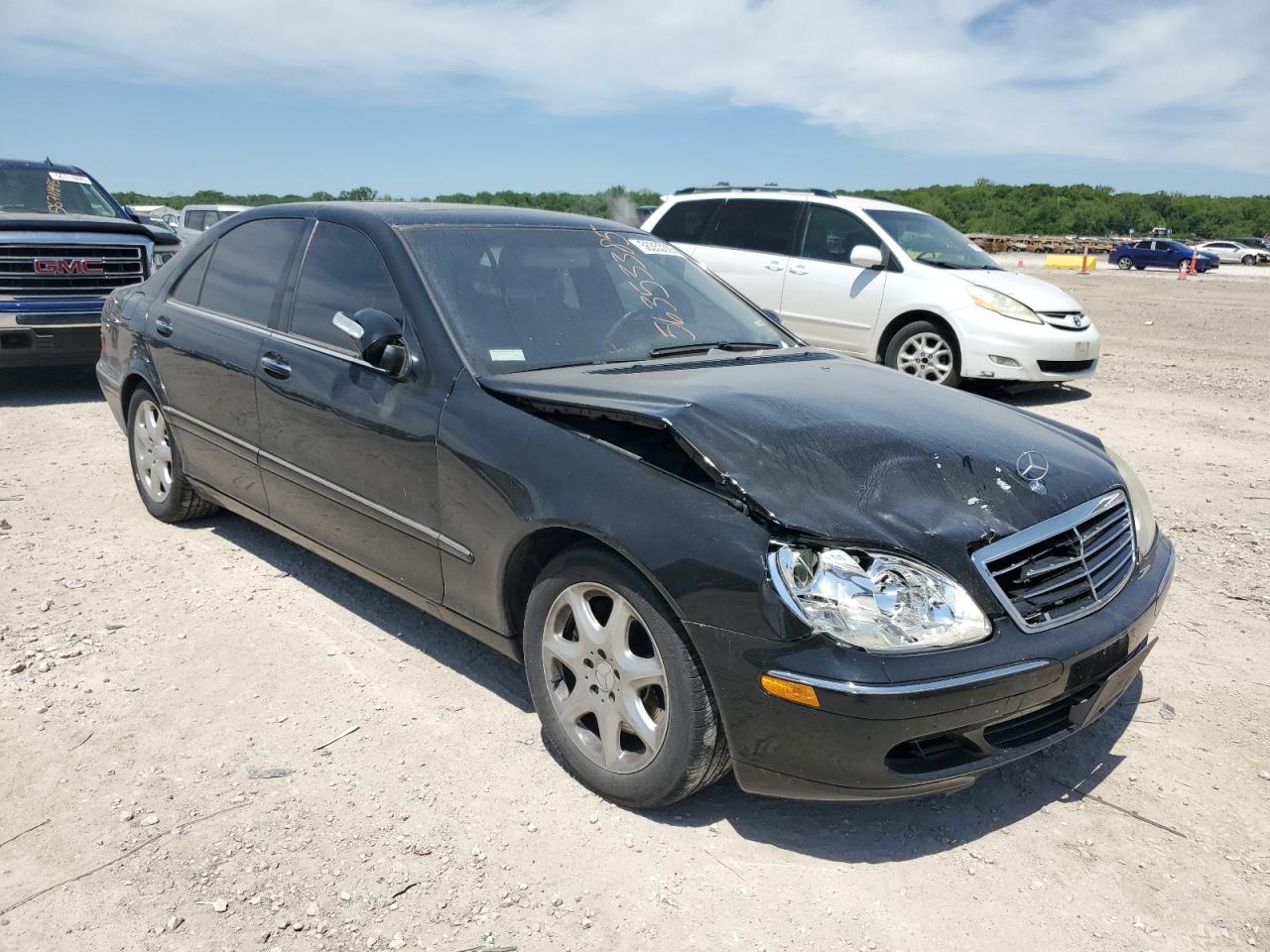 2003 Mercedes-benz S 430 4matic Black vin: WDBNG83J23A370772