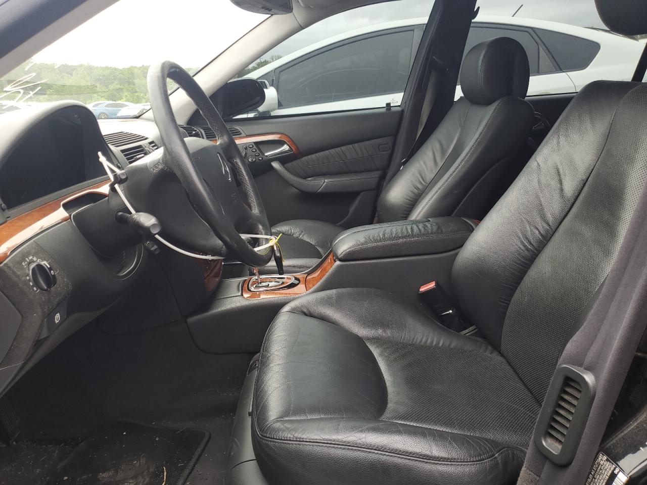 2003 Mercedes-benz S 430 4matic Black vin: WDBNG83J23A370772
