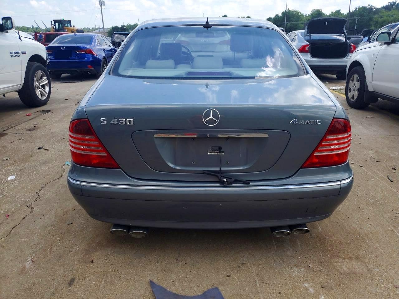 2004 Mercedes-benz S 430 4matic Gray vin: WDBNG83J24A405103