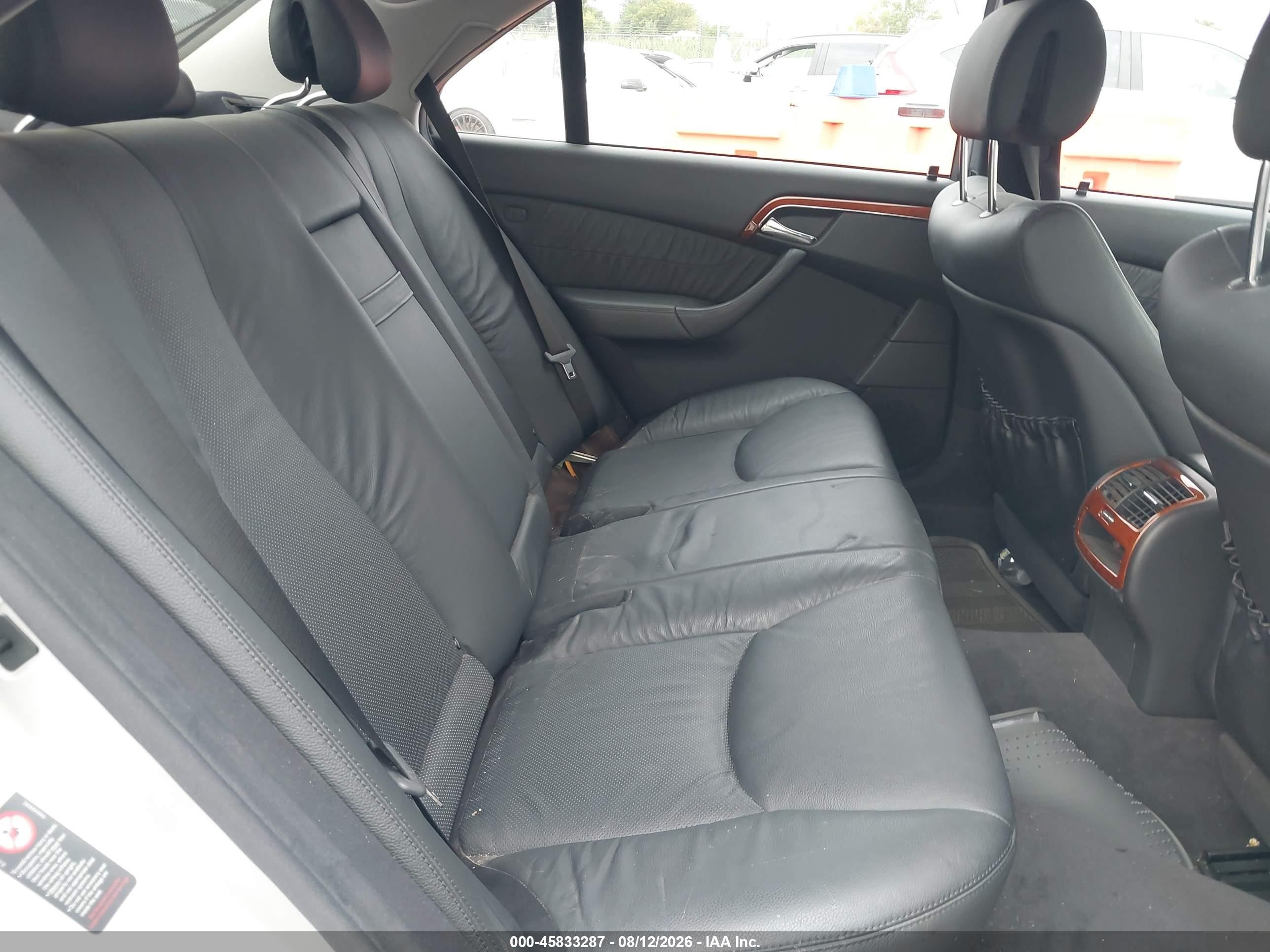 2004 Mercedes-benz S 430 4matic Silver vin: WDBNG83J24A426467