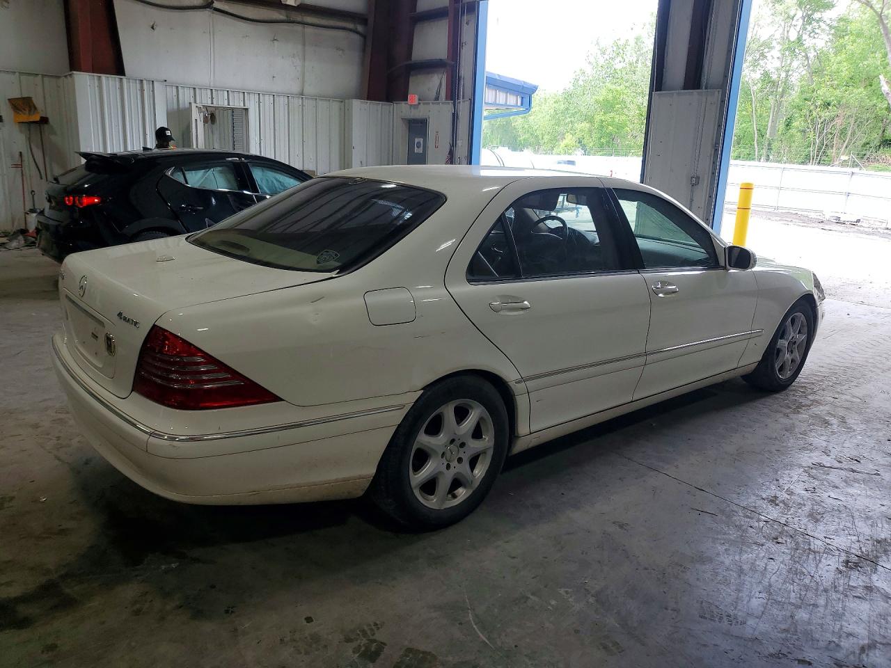 2006 Mercedes-benz S 430 4matic White vin: WDBNG83J26A480080