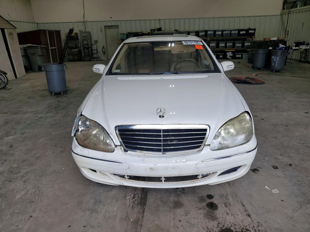 2006 Mercedes-benz S 430 4matic White vin: WDBNG83J26A480080