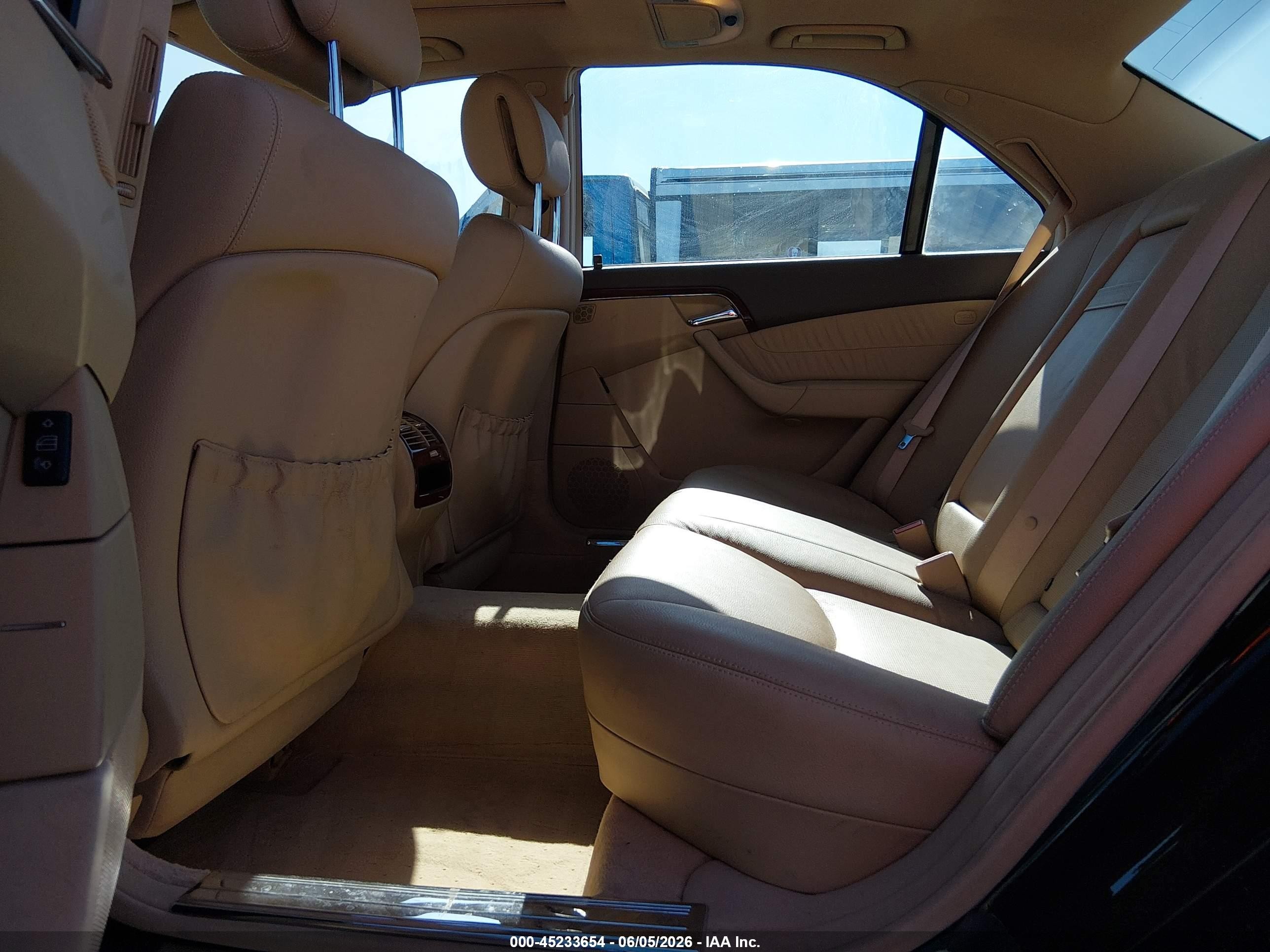 2006 Mercedes-benz S 430 4matic Black vin: WDBNG83J36A472683