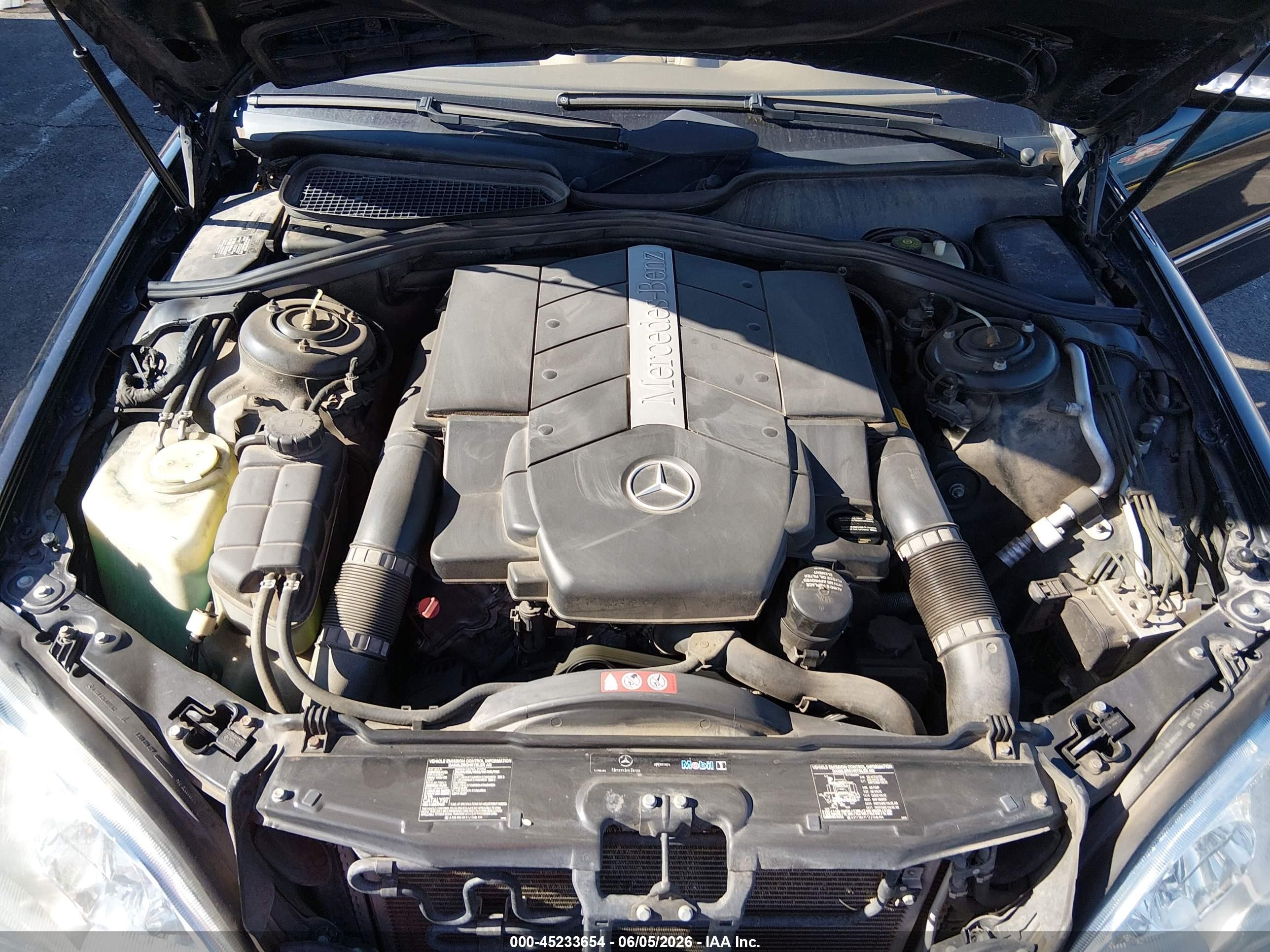 2006 Mercedes-benz S 430 4matic Black vin: WDBNG83J36A472683