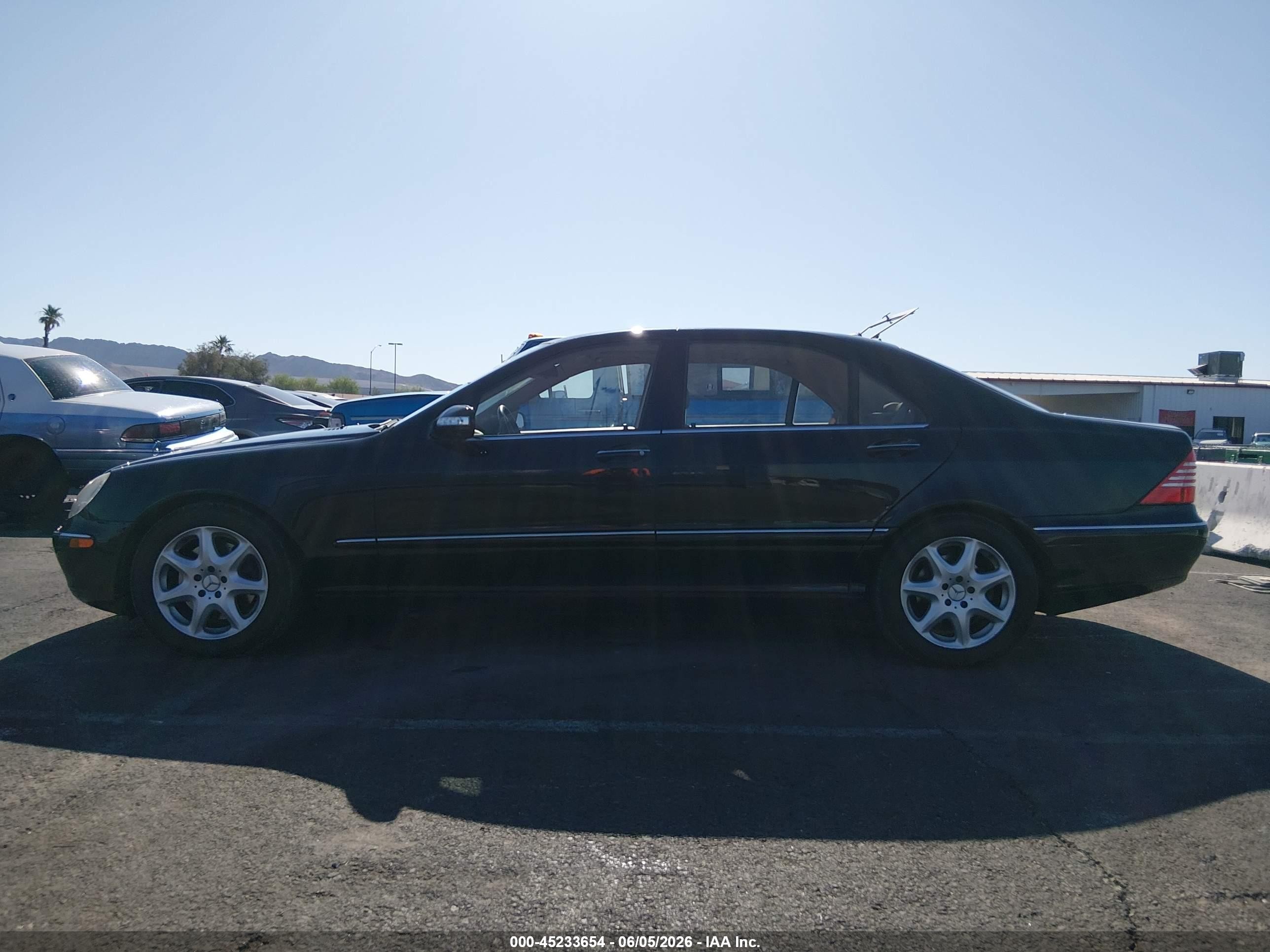 2006 Mercedes-benz S 430 4matic Black vin: WDBNG83J36A472683