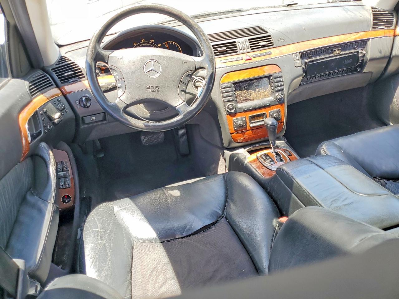 2006 Mercedes-benz S 430 4matic Black vin: WDBNG83J46A461661