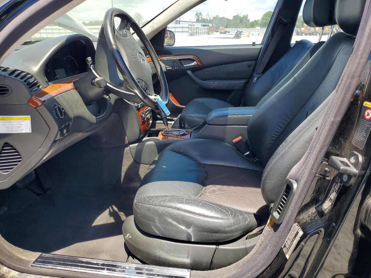2006 Mercedes-benz S 430 4matic Black vin: WDBNG83J46A461661