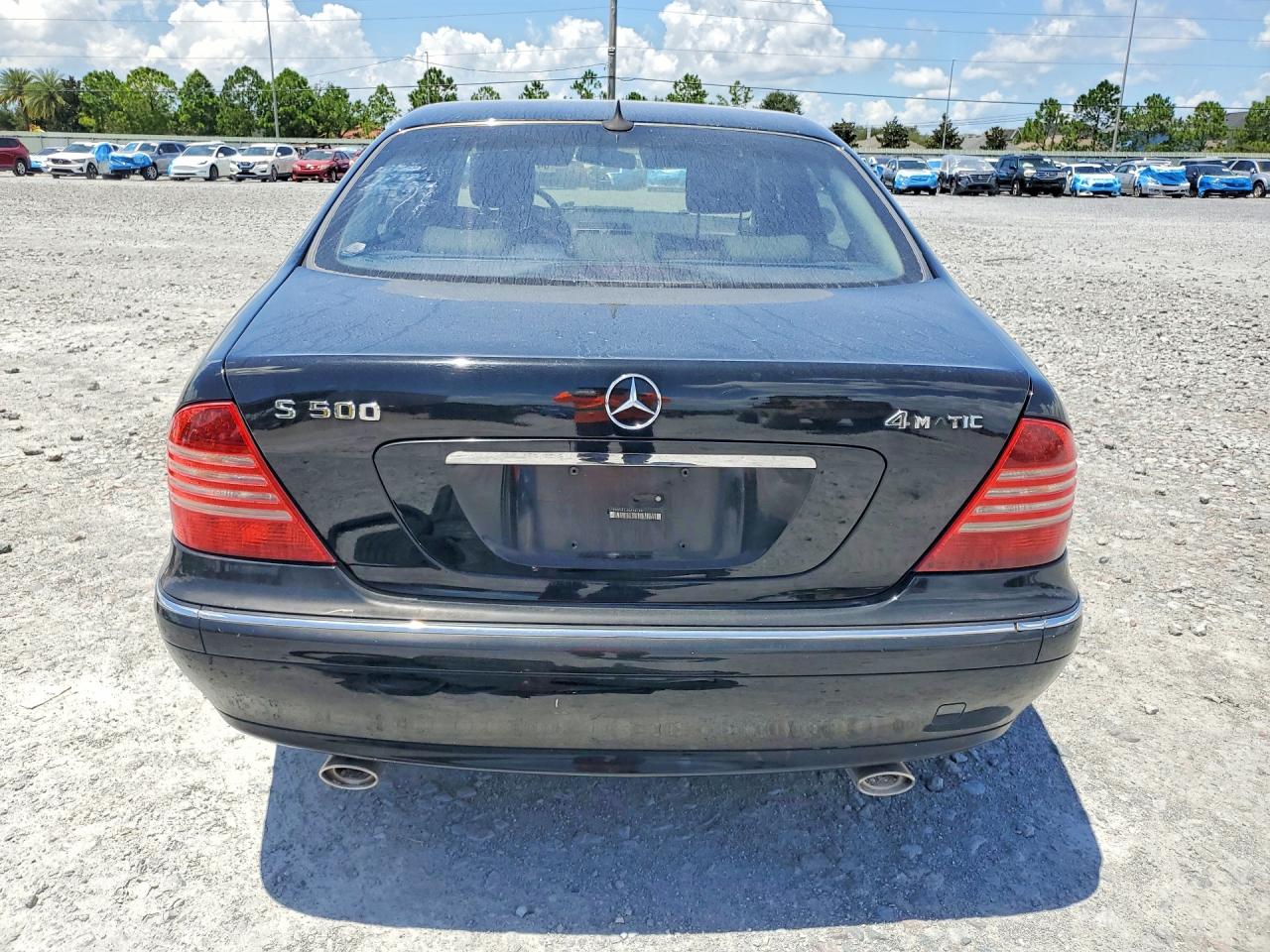 2006 Mercedes-benz S 430 4matic Black vin: WDBNG83J46A461661