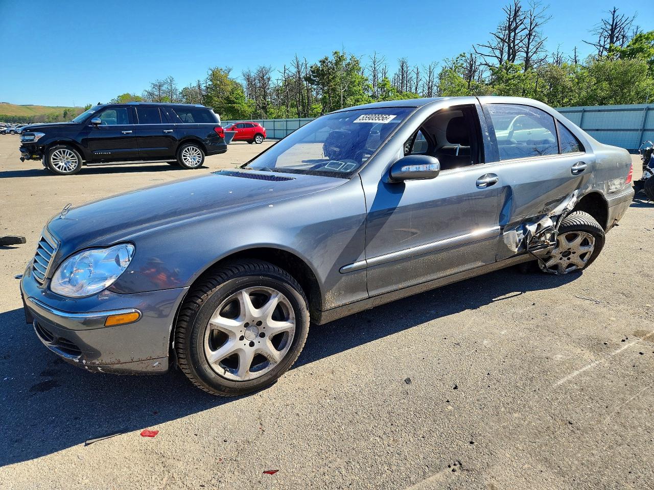 2006 Mercedes-benz S 430 4matic Gray vin: WDBNG83J46A467038