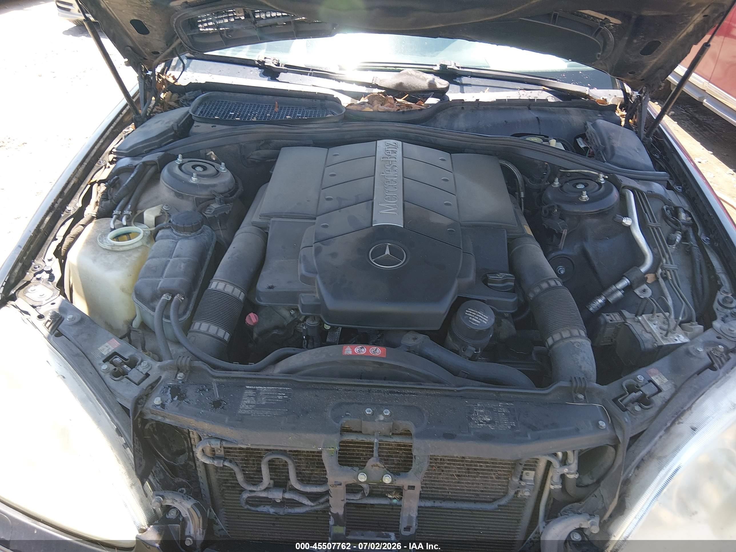 2006 Mercedes-benz S 430 4matic Black vin: WDBNG83J46A482915