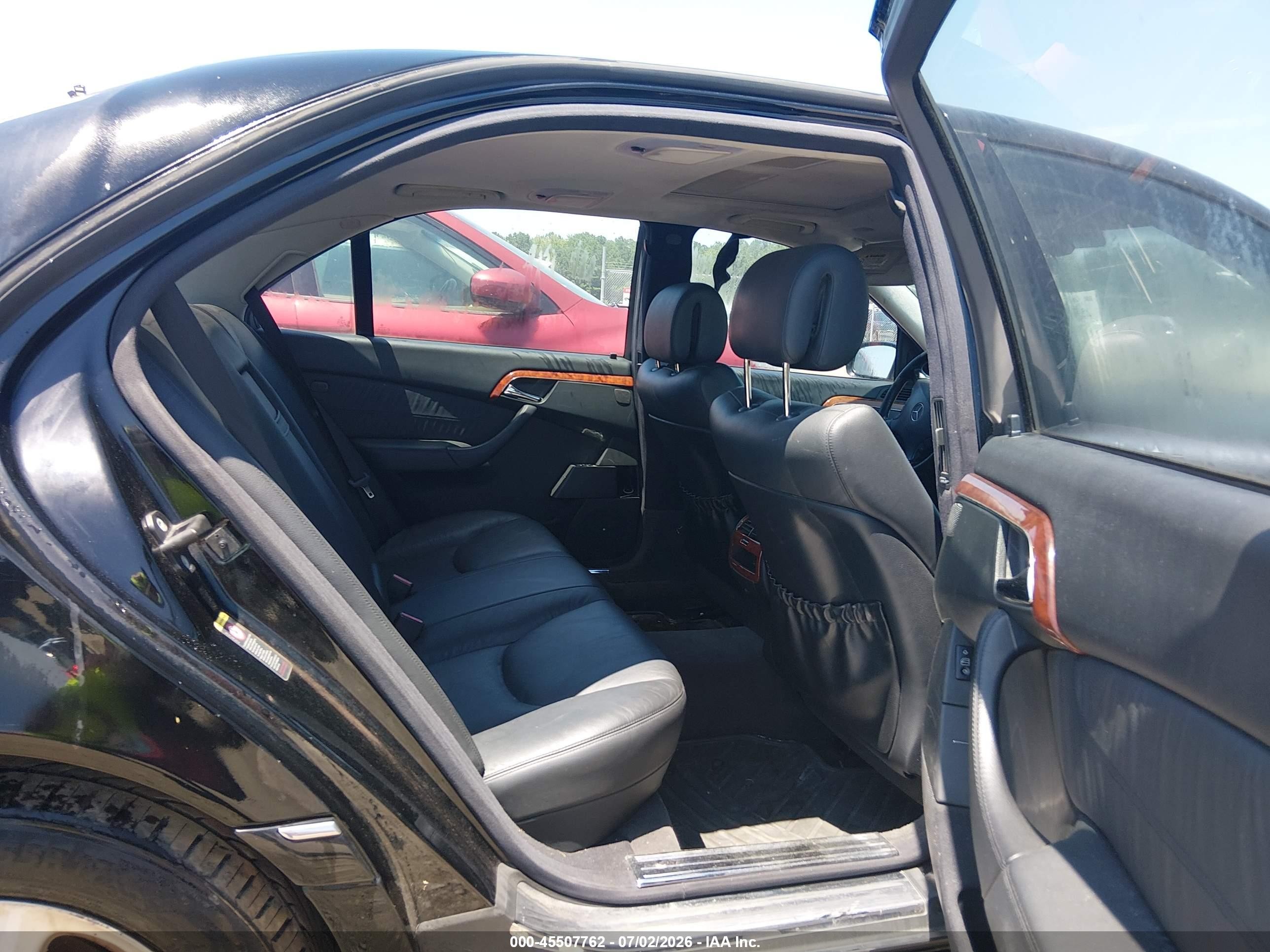 2006 Mercedes-benz S 430 4matic Black vin: WDBNG83J46A482915