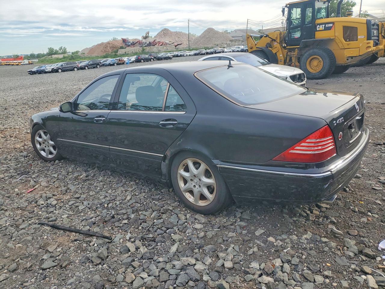 2003 Mercedes-benz S 430 4matic Black vin: WDBNG83J53A323459
