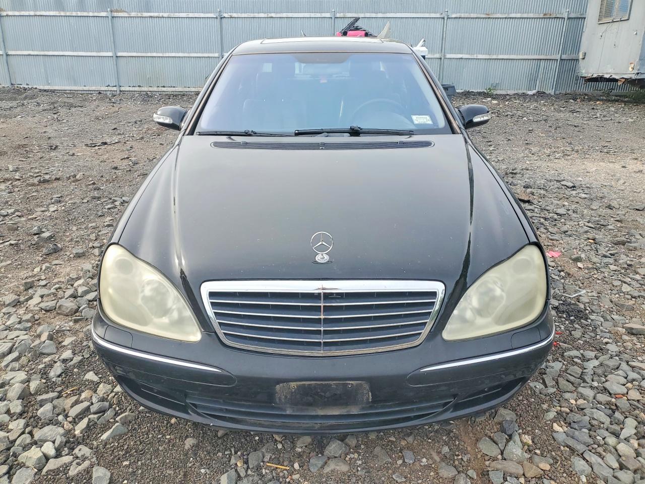 2003 Mercedes-benz S 430 4matic Black vin: WDBNG83J53A323459