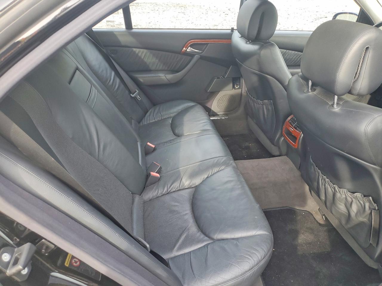 2003 Mercedes-benz S 430 4matic Black vin: WDBNG83J53A323459