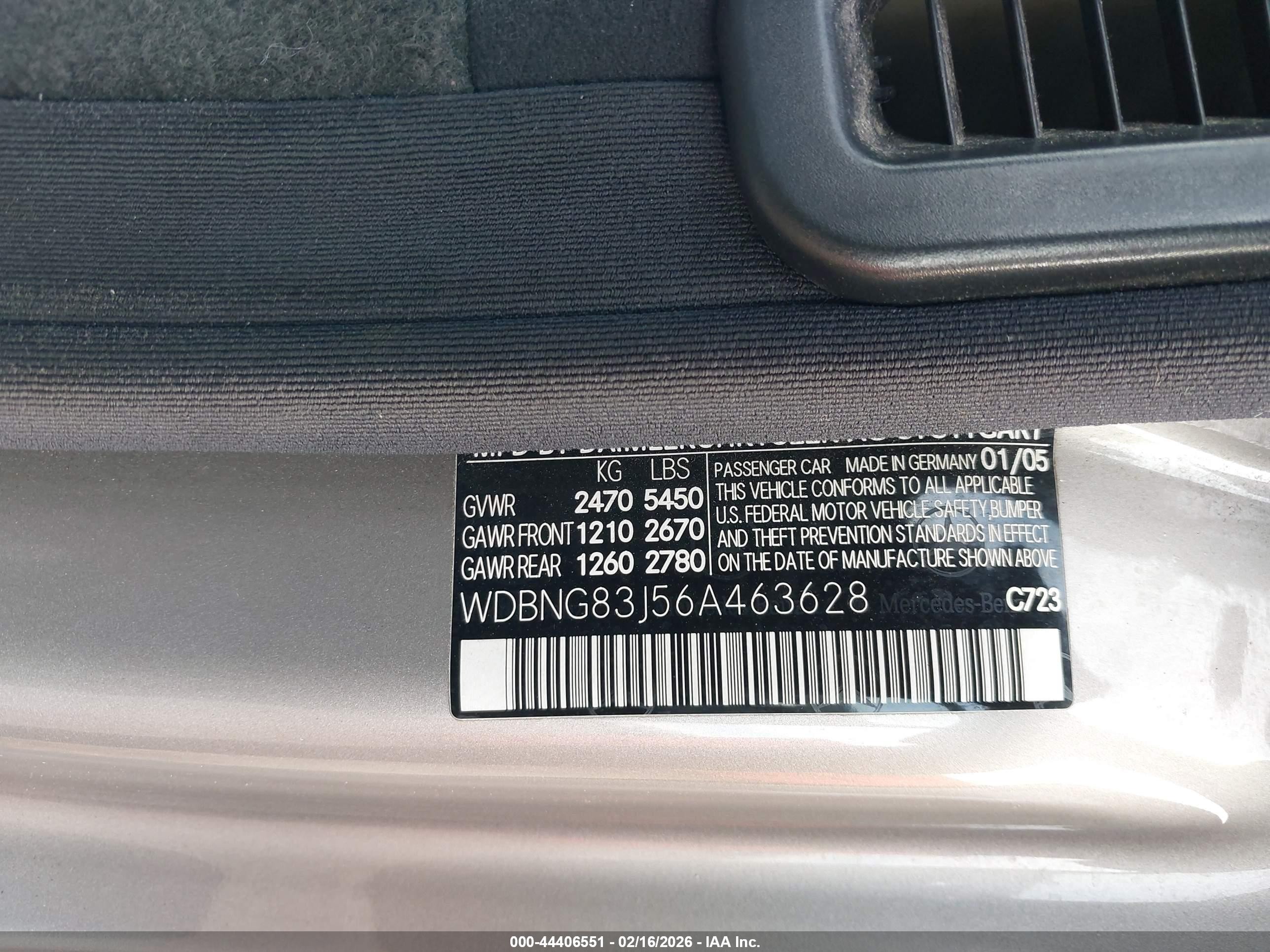 2006 Mercedes-benz S 430 4matic Серый vin: WDBNG83J56A463628