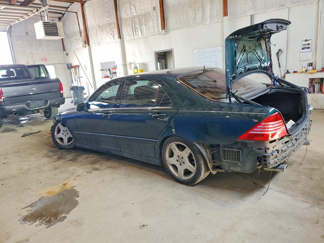 2004 Mercedes-benz S 430 4matic Green vin: WDBNG83J74A389349