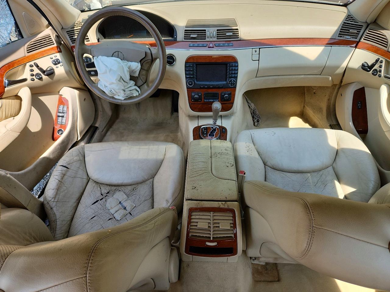 2005 Mercedes-benz S 430 4matic Blue vin: WDBNG83J75A455853