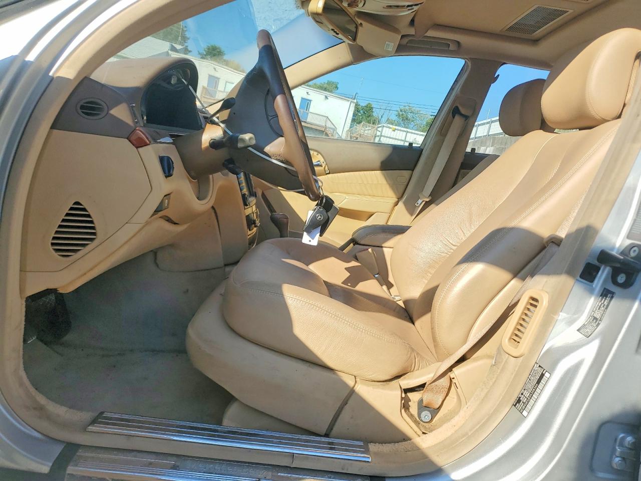 2003 Mercedes-benz S 430 4matic Silver vin: WDBNG83J83A358366