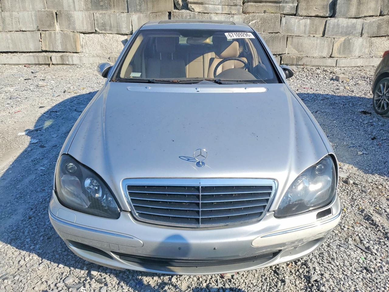 2003 Mercedes-benz S 430 4matic Silver vin: WDBNG83J83A358366