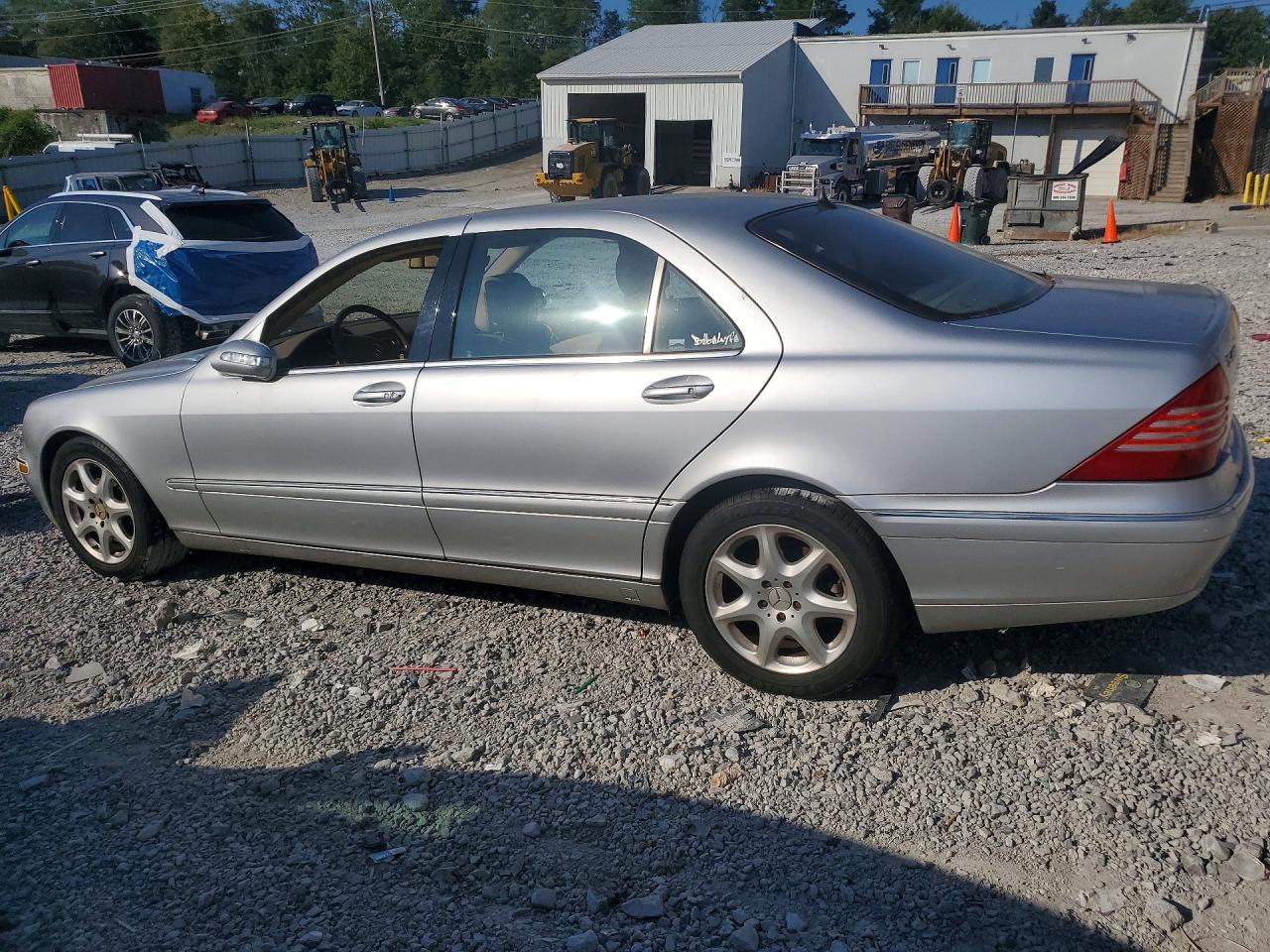 2003 Mercedes-benz S 430 4matic Silver vin: WDBNG83J83A358366