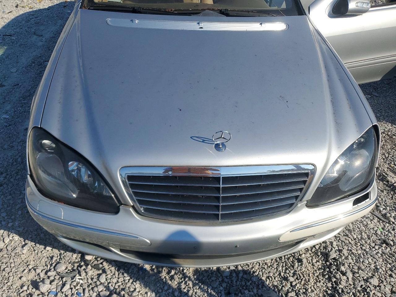 2003 Mercedes-benz S 430 4matic Silver vin: WDBNG83J83A358366