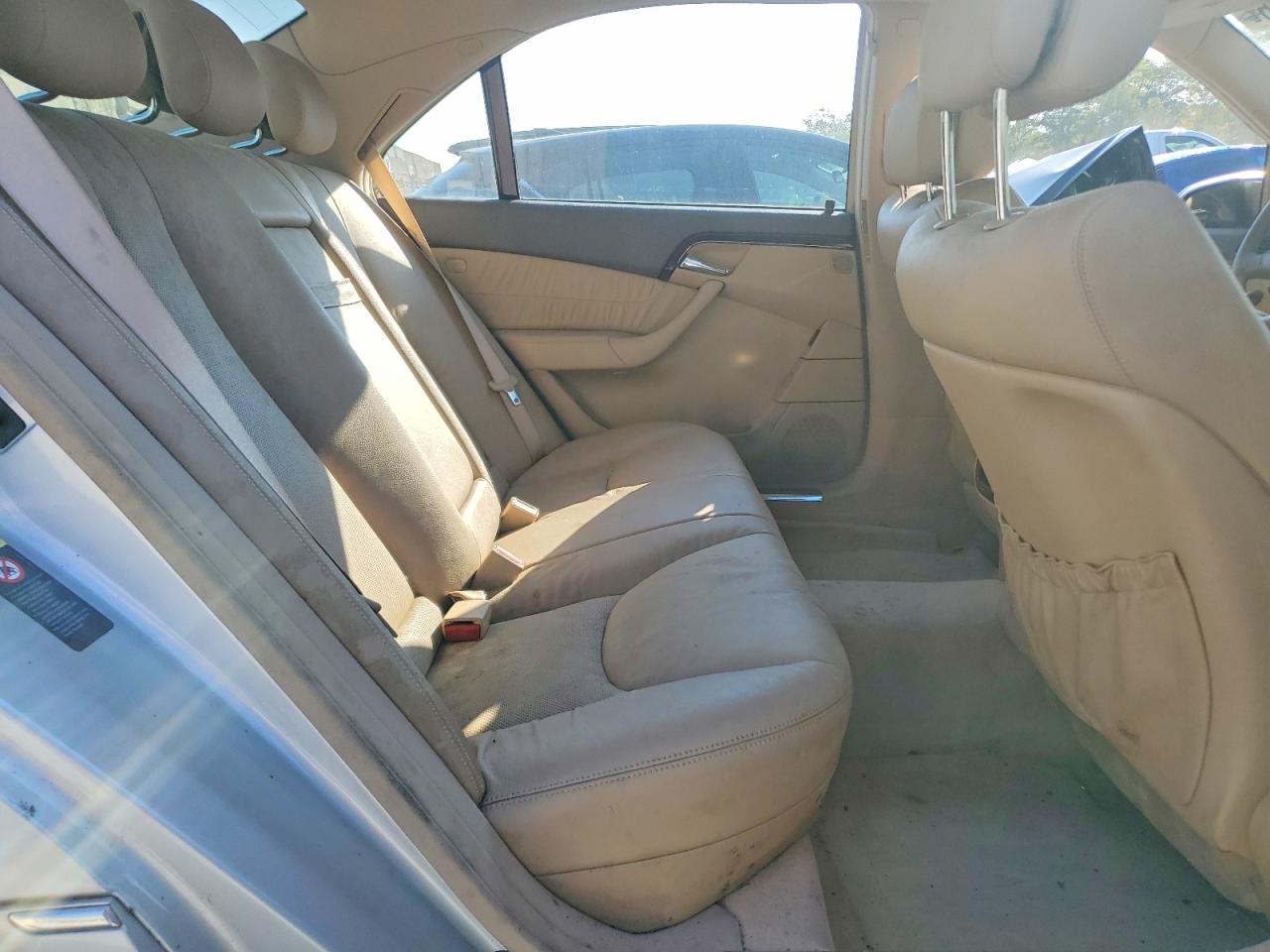 2003 Mercedes-benz S 430 4matic Silver vin: WDBNG83J83A358366