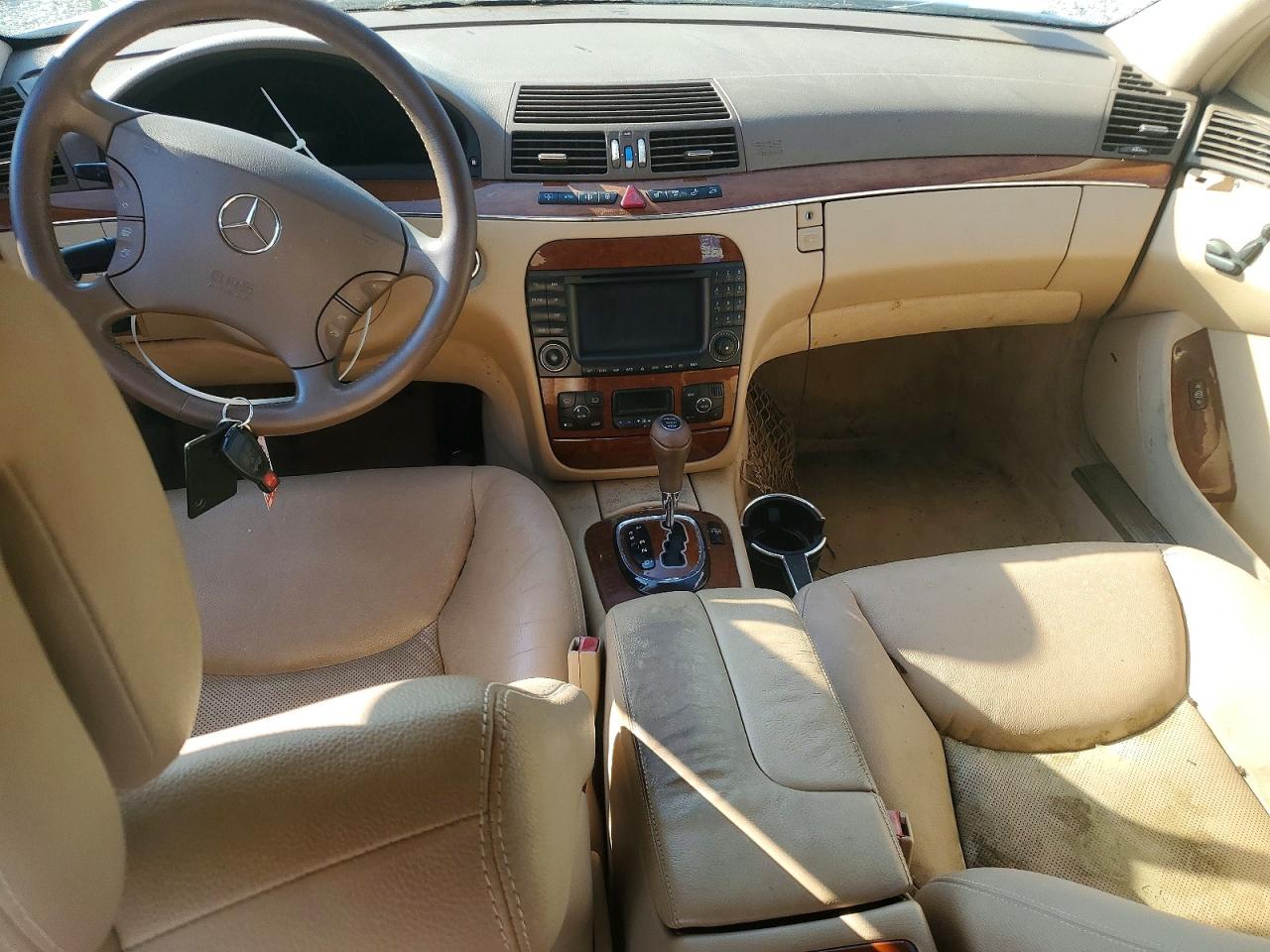 2003 Mercedes-benz S 430 4matic Silver vin: WDBNG83J83A358366