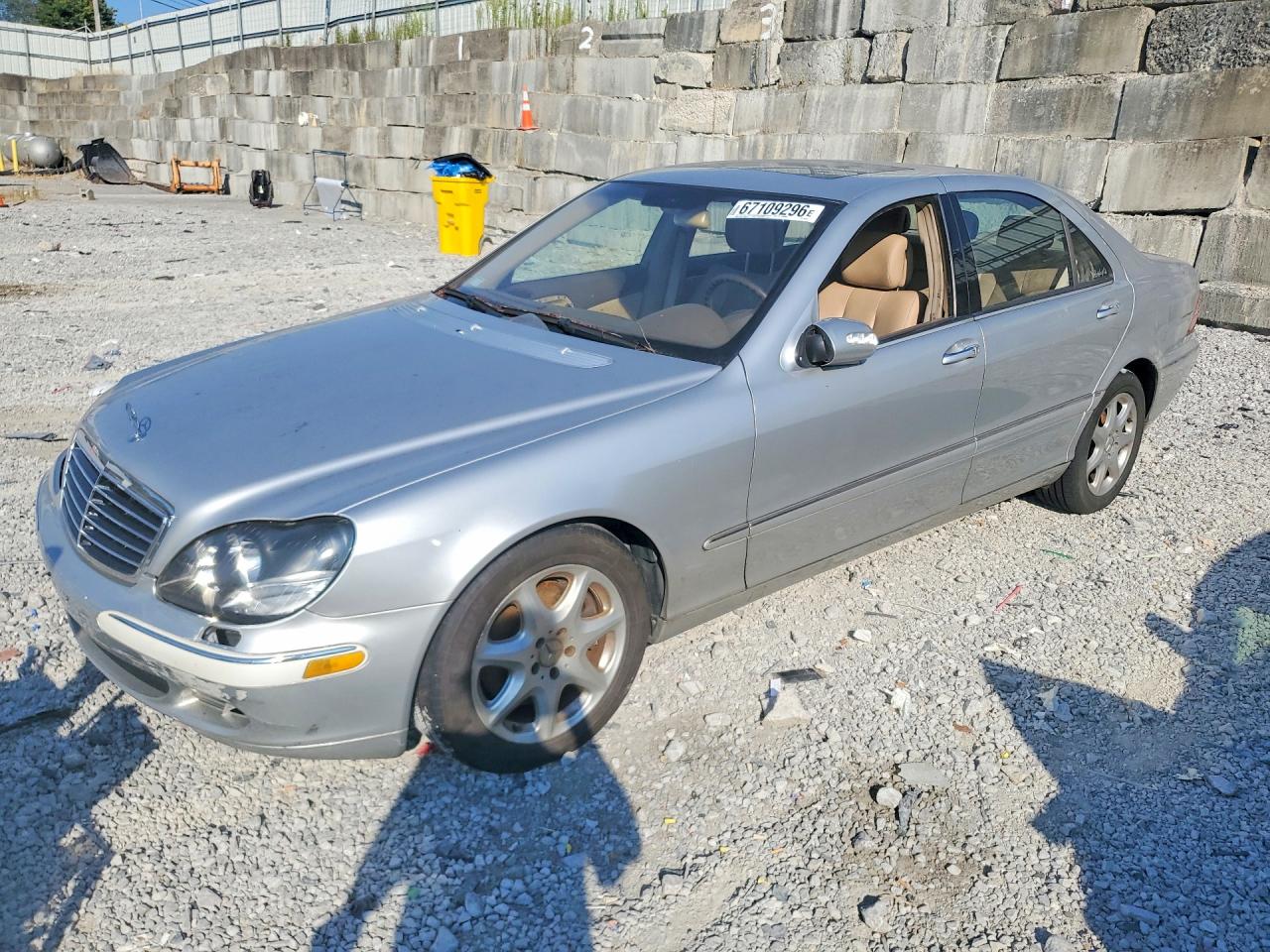 2003 Mercedes-benz S 430 4matic Silver vin: WDBNG83J83A358366