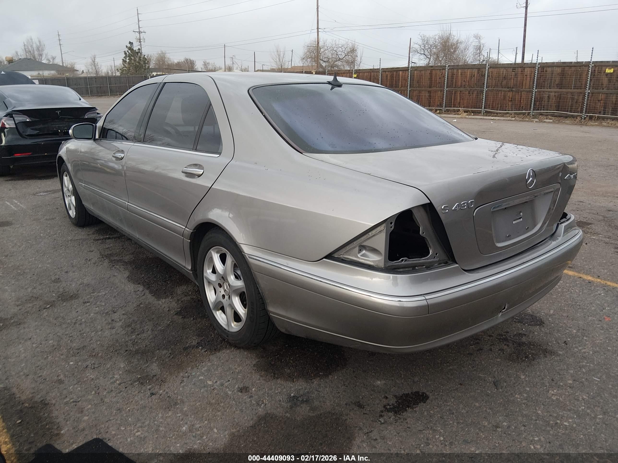 2006 Mercedes-benz S 430 4matic Серый vin: WDBNG83J86A481525