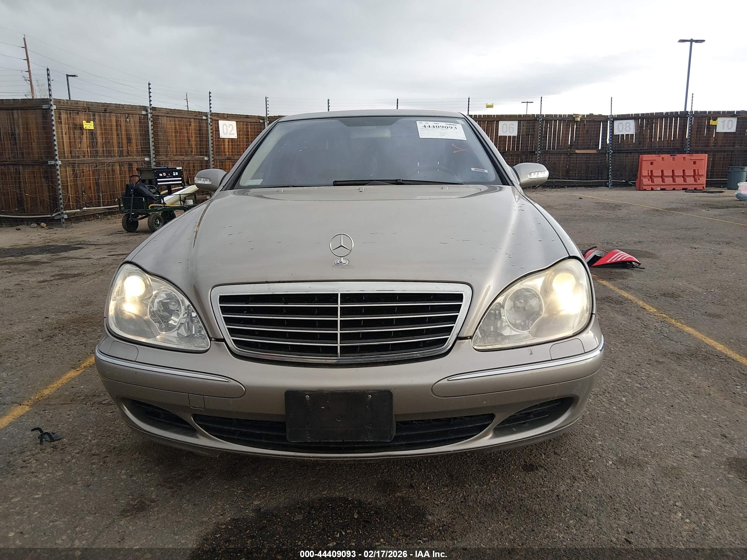 2006 Mercedes-benz S 430 4matic Серый vin: WDBNG83J86A481525