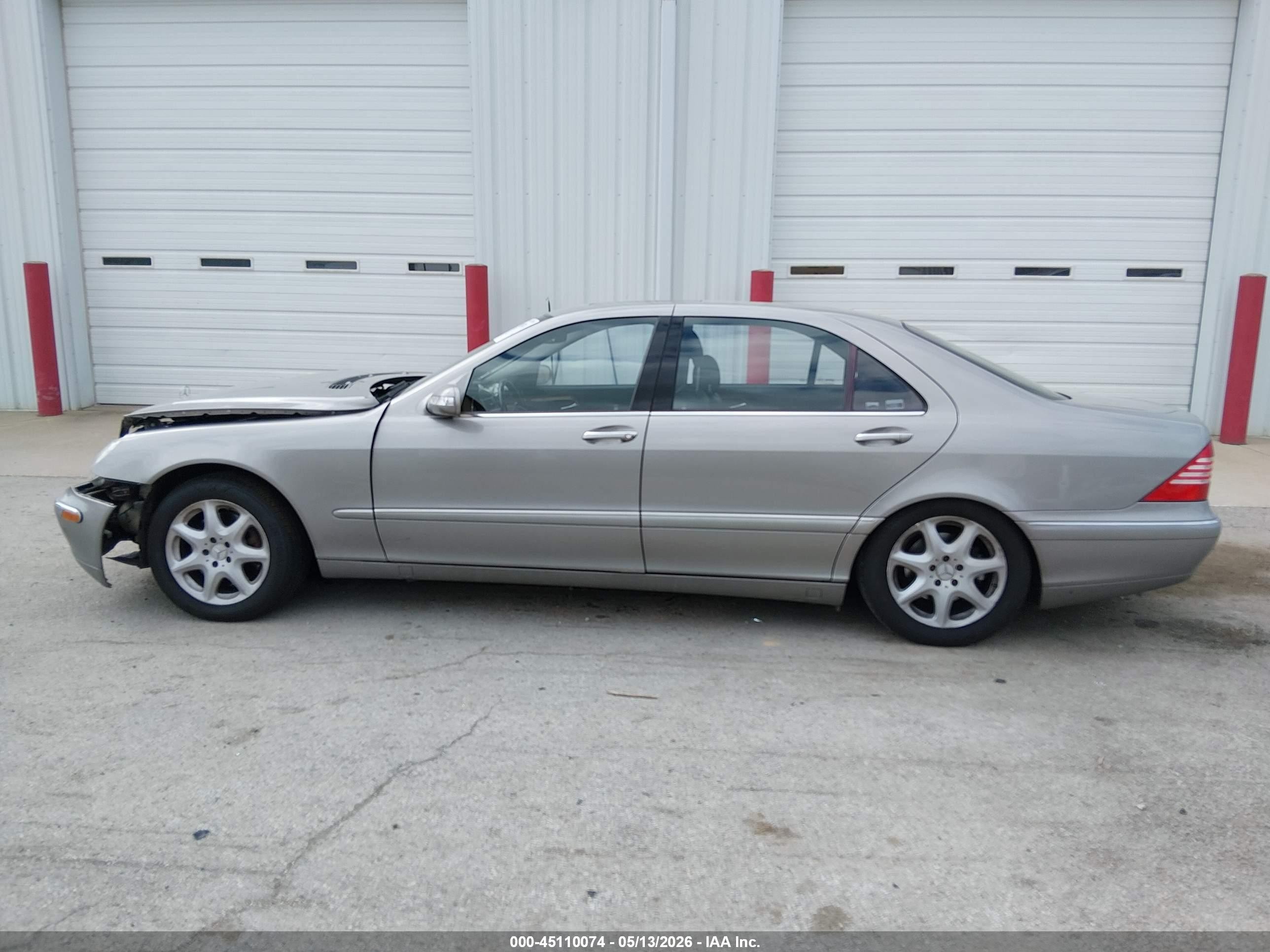 2004 Mercedes-benz S 430 4matic Silver vin: WDBNG83JX4A401543