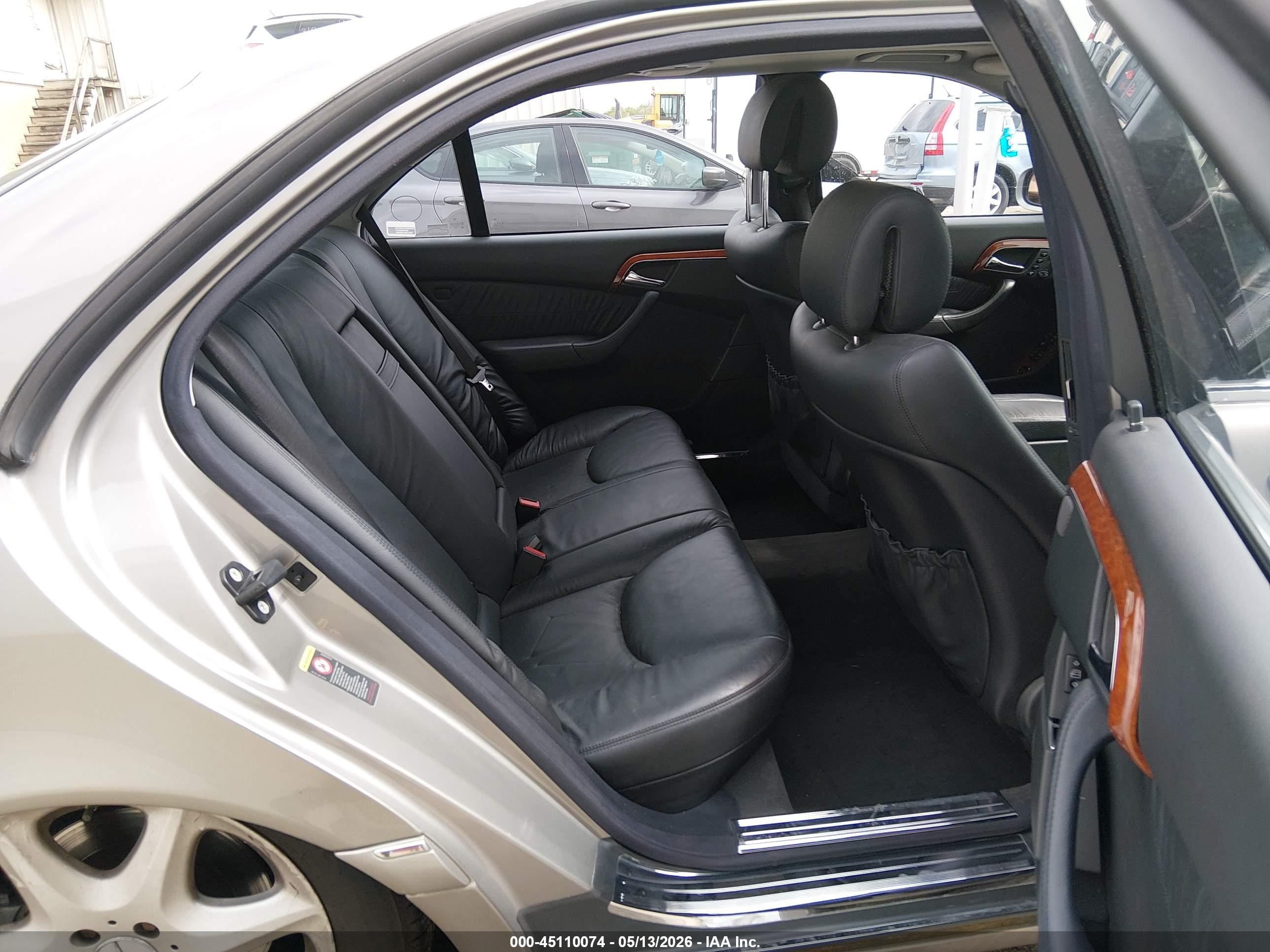 2004 Mercedes-benz S 430 4matic Silver vin: WDBNG83JX4A401543