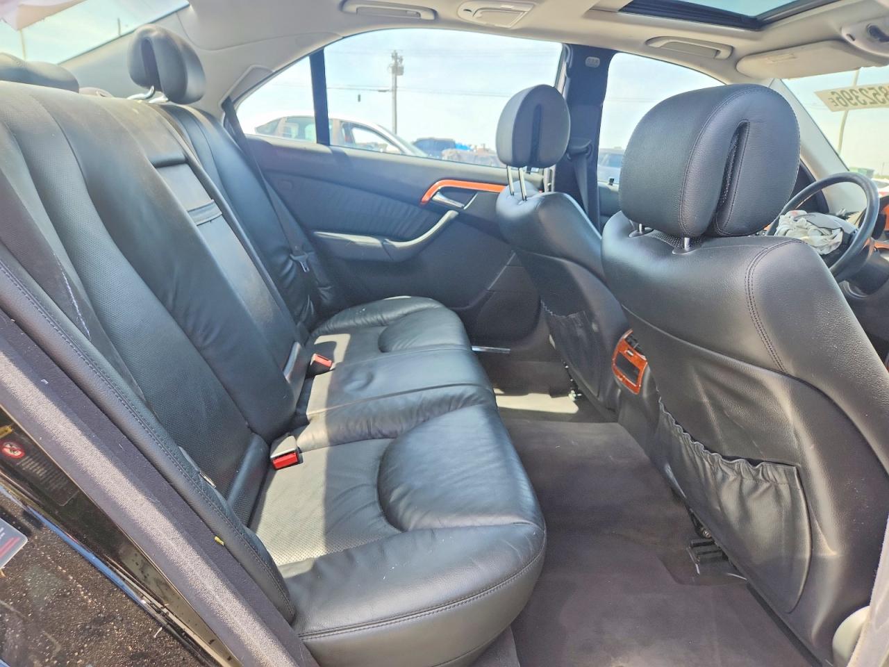 2004 Mercedes-benz S 430 4matic Black vin: WDBNG83JX4A412252