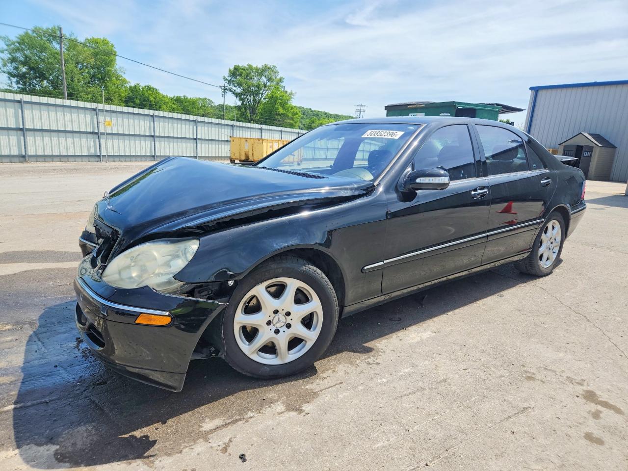2004 Mercedes-benz S 430 4matic Black vin: WDBNG83JX4A412252