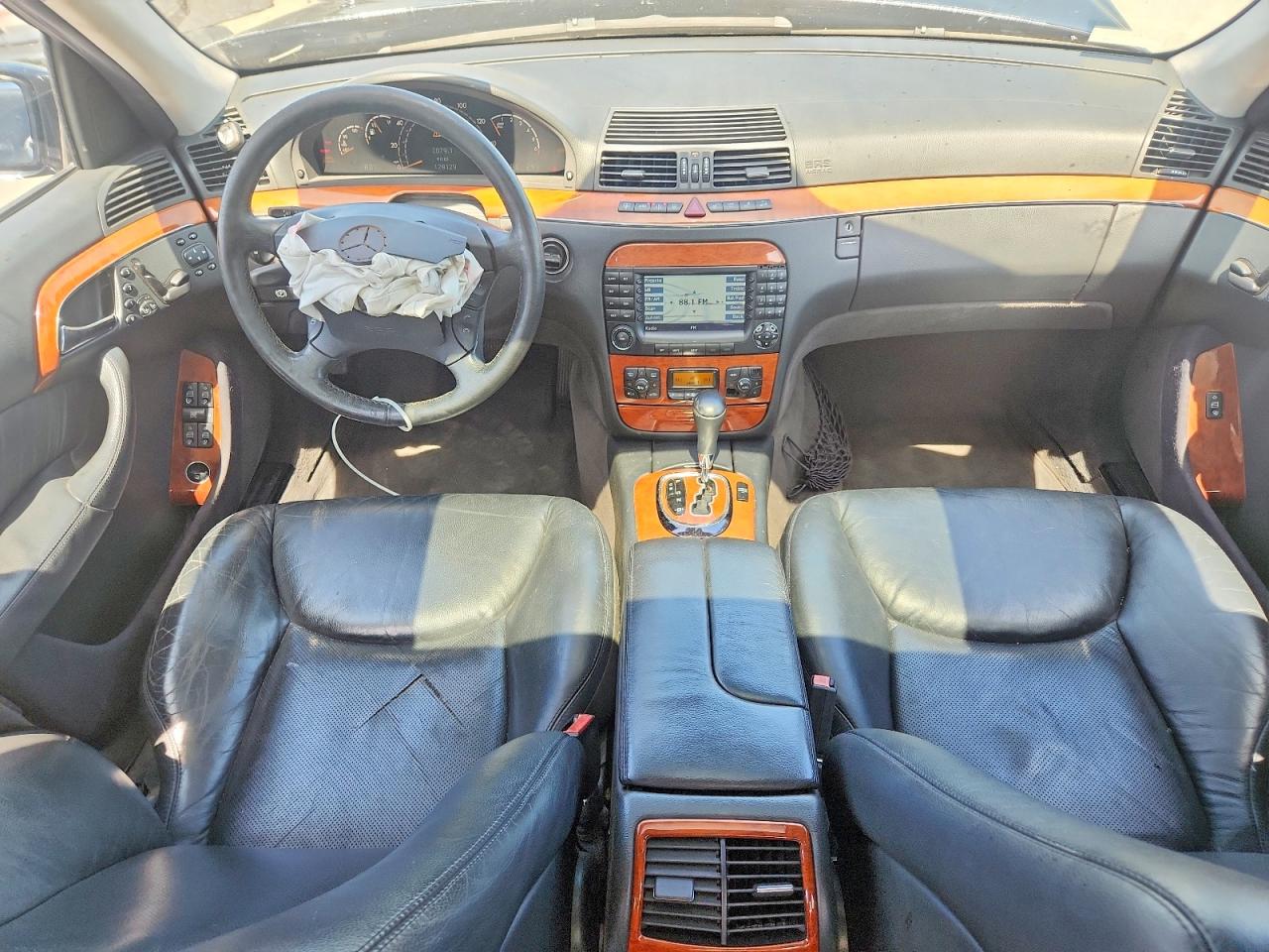 2004 Mercedes-benz S 430 4matic Black vin: WDBNG83JX4A412252