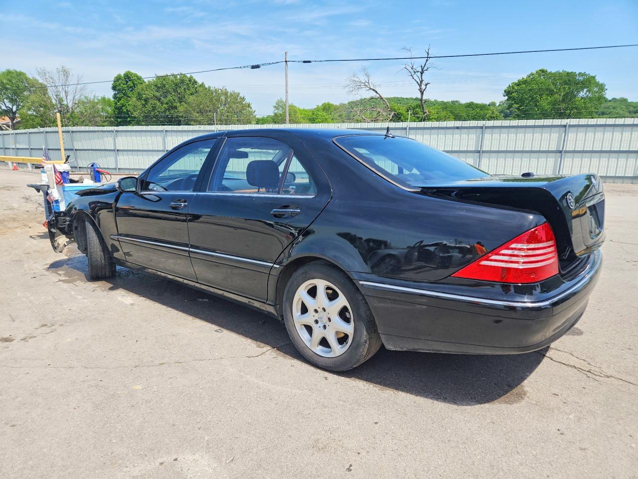 2004 Mercedes-benz S 430 4matic Black vin: WDBNG83JX4A412252