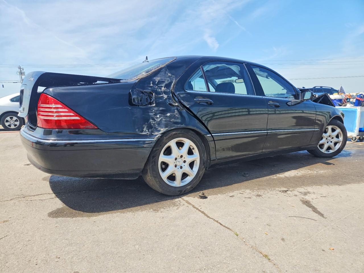 2004 Mercedes-benz S 430 4matic Black vin: WDBNG83JX4A412252